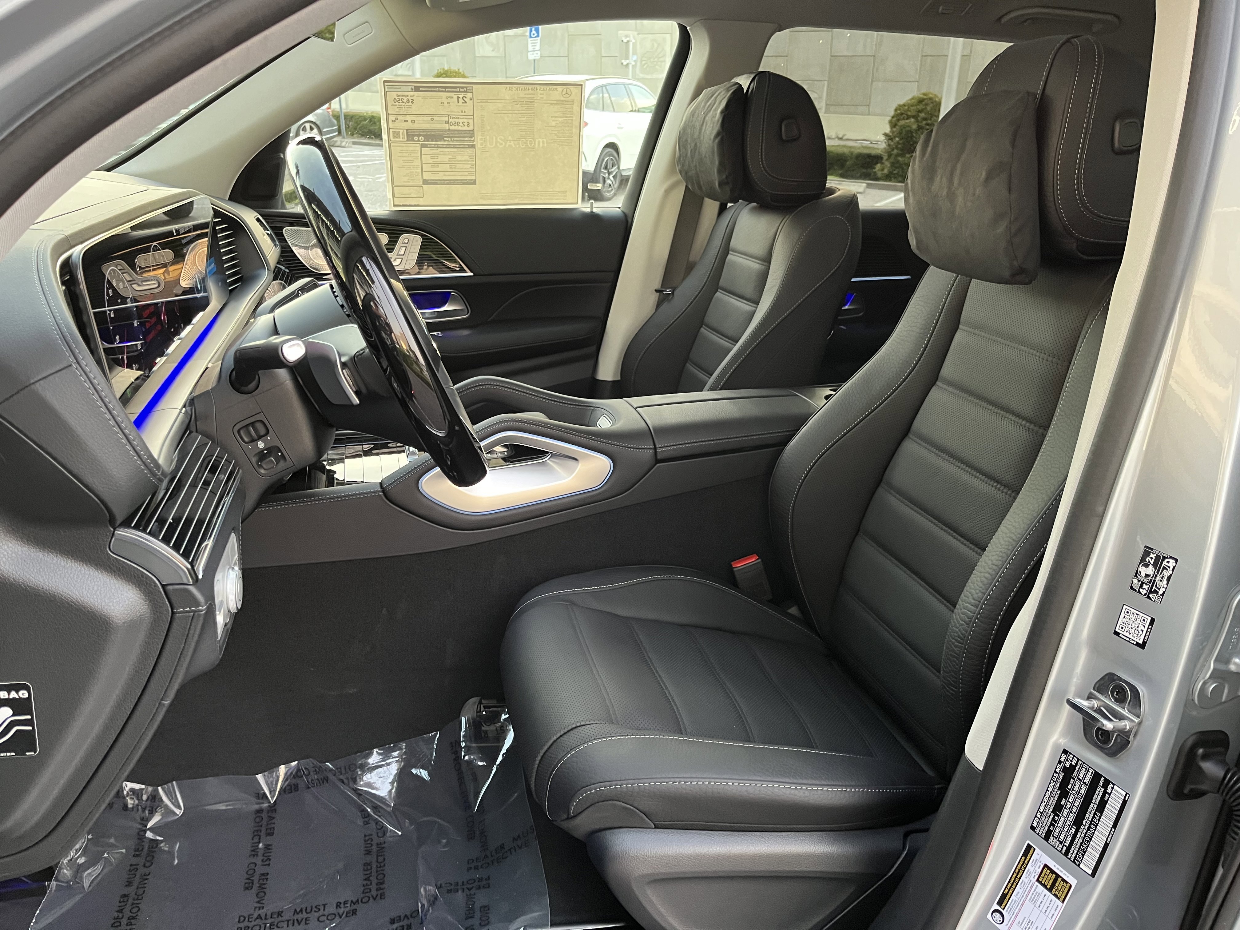 New 2026 CIRRUS SILVER Mercedes-Benz GLS 450 image 15