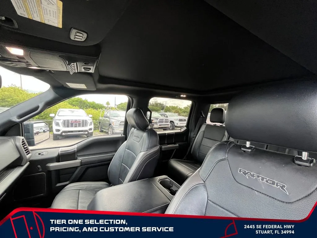 Used 2018 Black Ford Raptor image 14