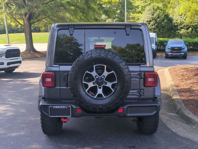 Used 2022 Gray Jeep Unlimited Rubicon image 4