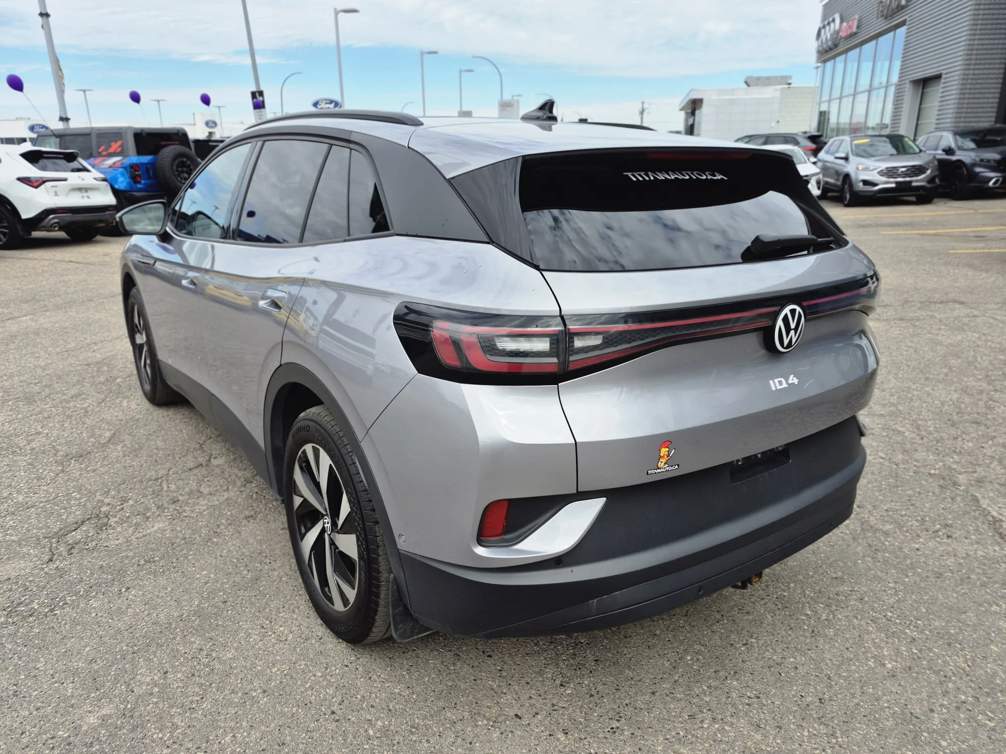 Certified Used 2023 Silverbird Metallic Volkswagen Pro AWD*Full EV | Htd Massage Seats | Glass Roof | Htd Wheel | Nav | Adaptive Cruise | SK On Battery image 12