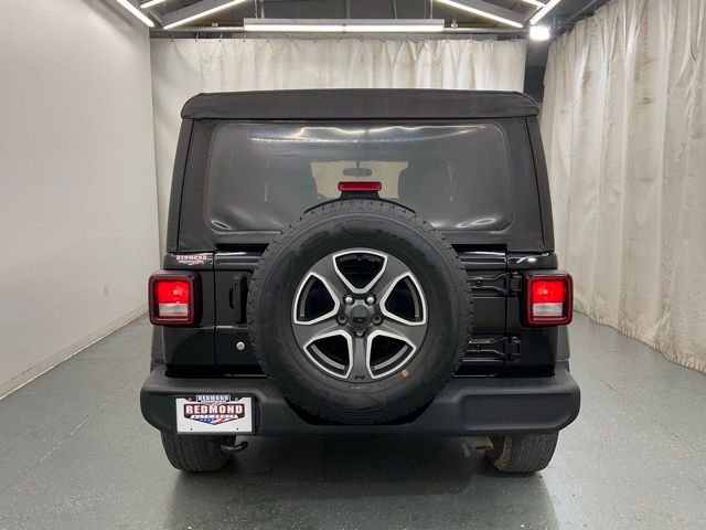 Used 2020 Black Jeep Unlimited Sport S image 6