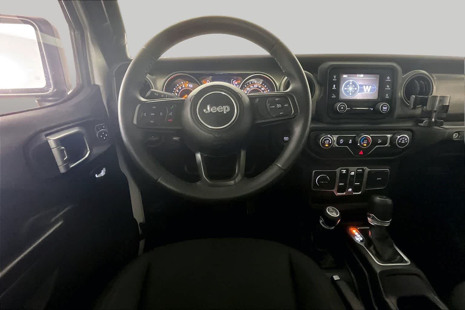 Used 2018 Bright White Clear Coat Jeep Sport S image 6