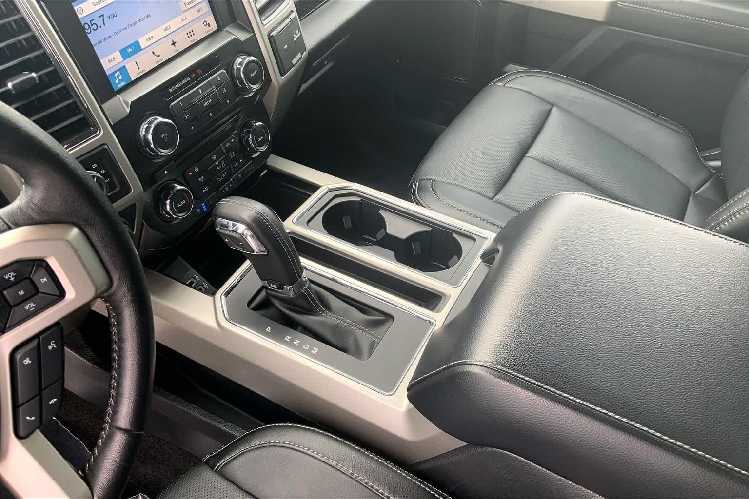 Used 2018 Shadow Black Ford LARIAT image 15
