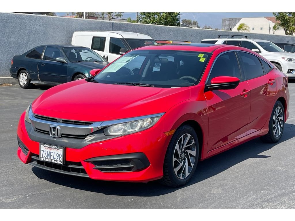 Used 2016 Honda Civic EX with VIN 2HGFC2F79GH546496 for sale in Loma Linda, CA