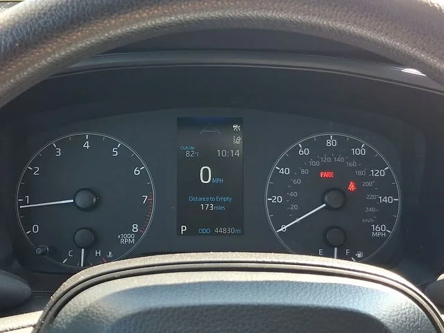 Used 2024 Blue Toyota LE image 25