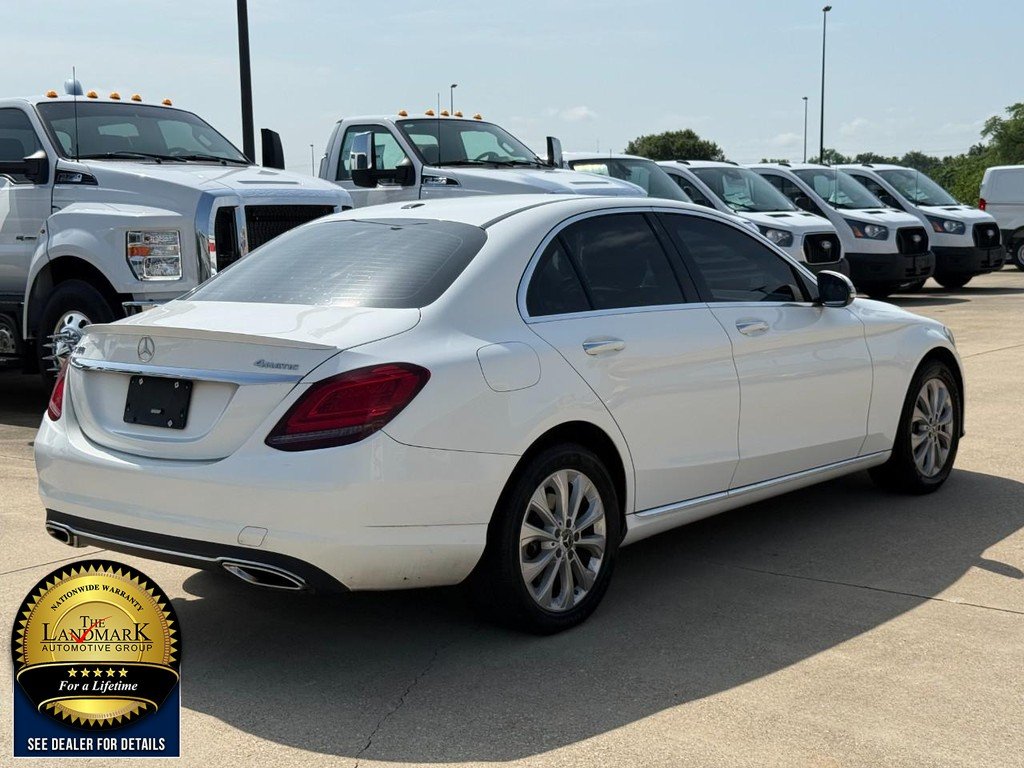 Used 2019 designo Diamond White Metallic Mercedes-Benz C 300 4MATIC® Sedan image 5