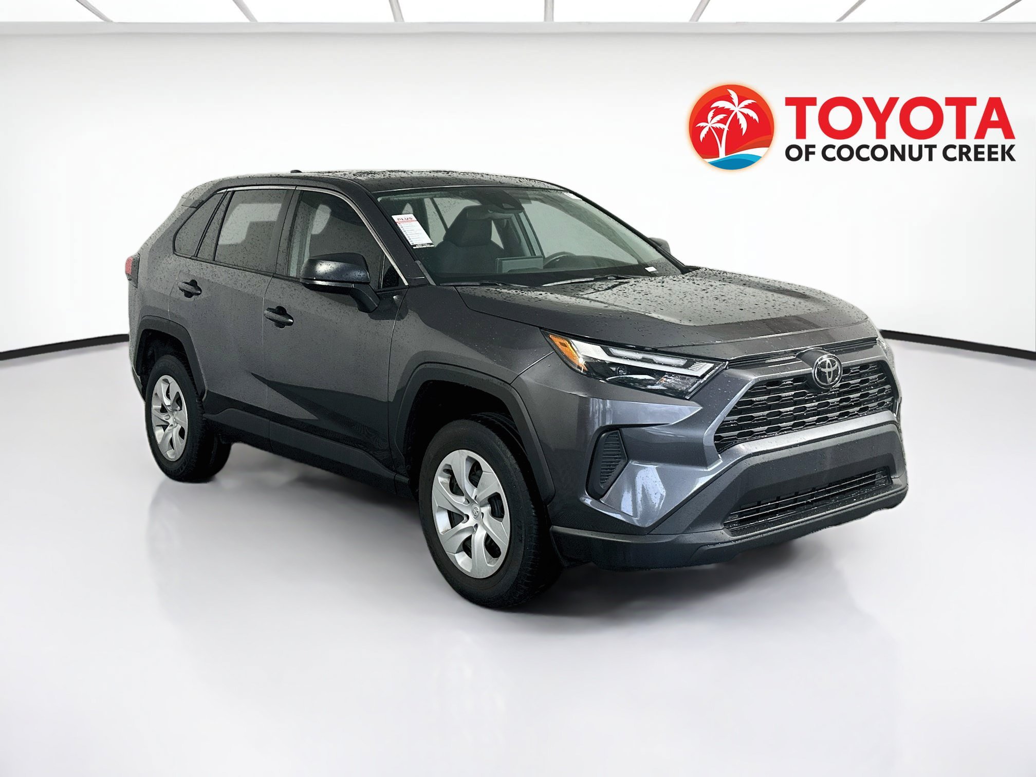 Used 2024 Magnetic Gray Metallic Toyota LE image 1
