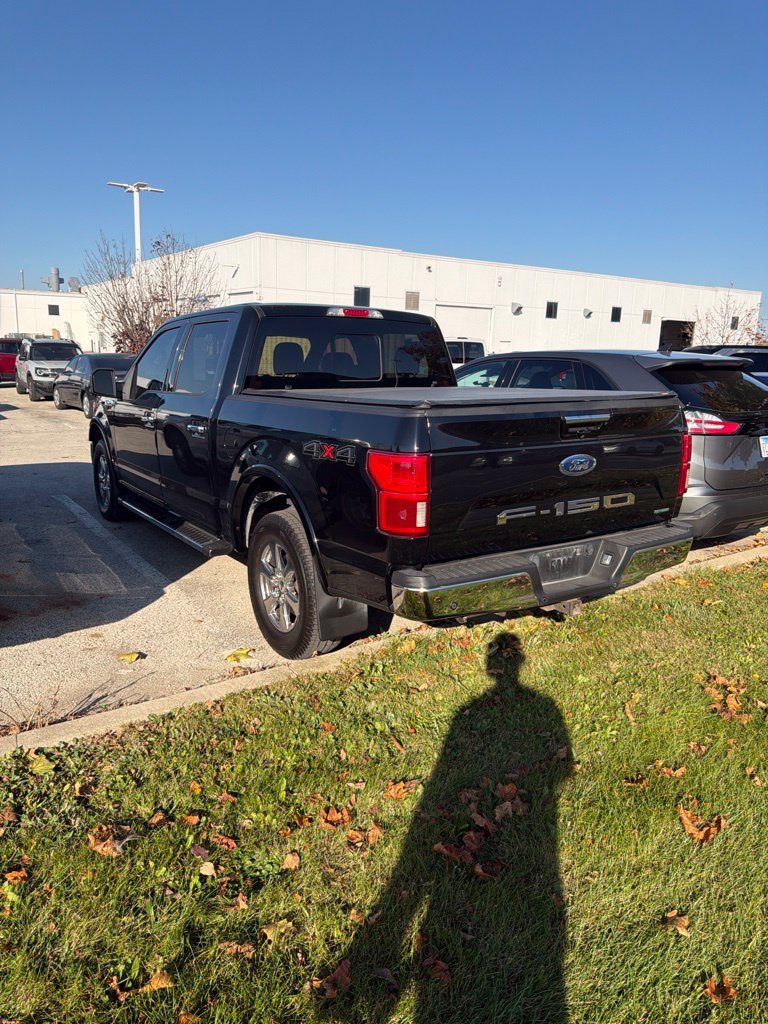 Used 2018 Shadow Black Ford Lariat image 2