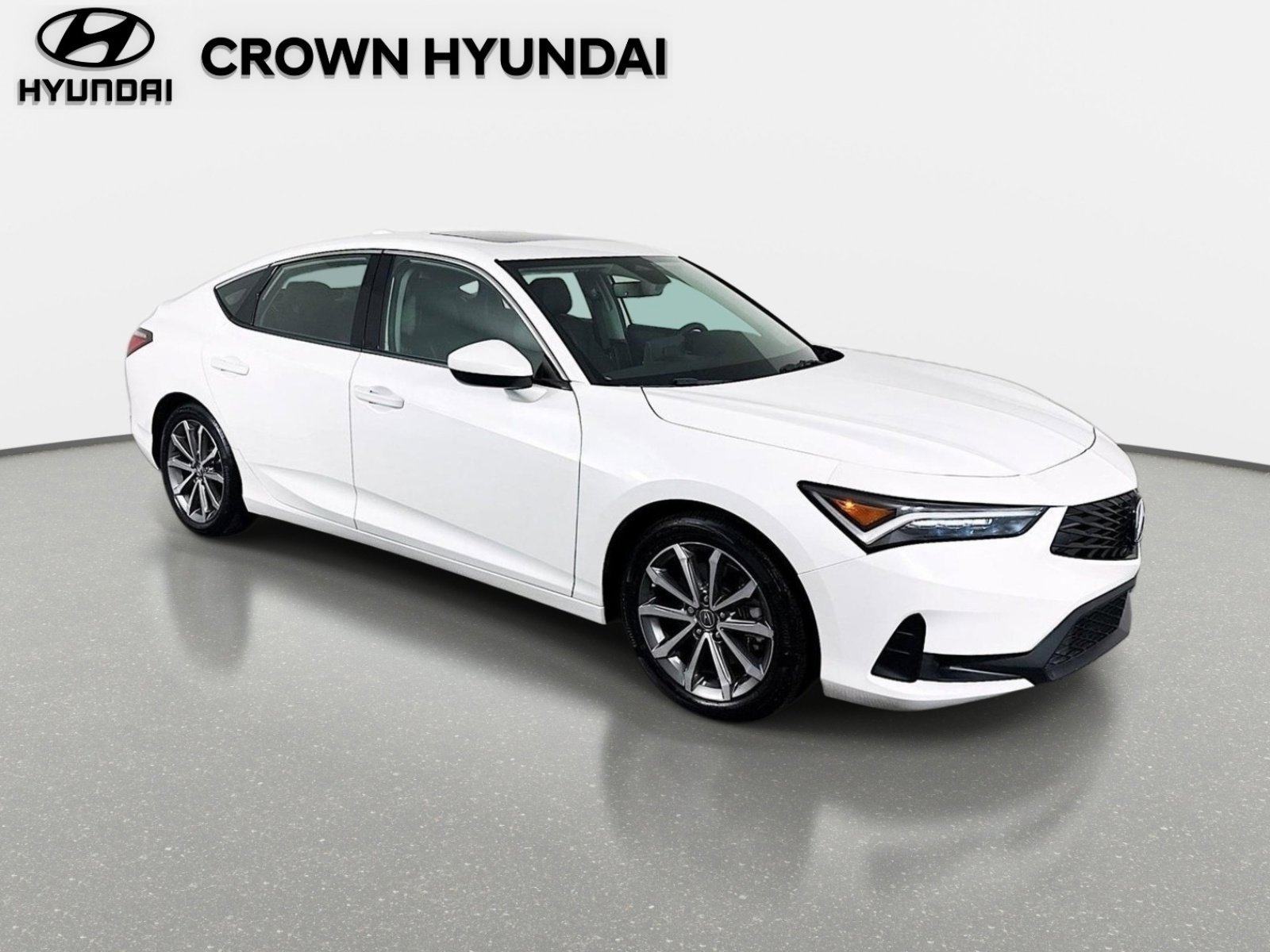 Used 2023 Platinum White Acura Base image 3