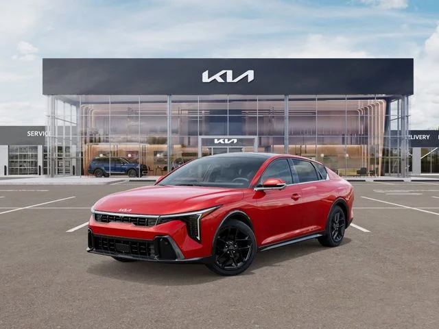 New 2025 Red Kia GT-Line Turbo image 1