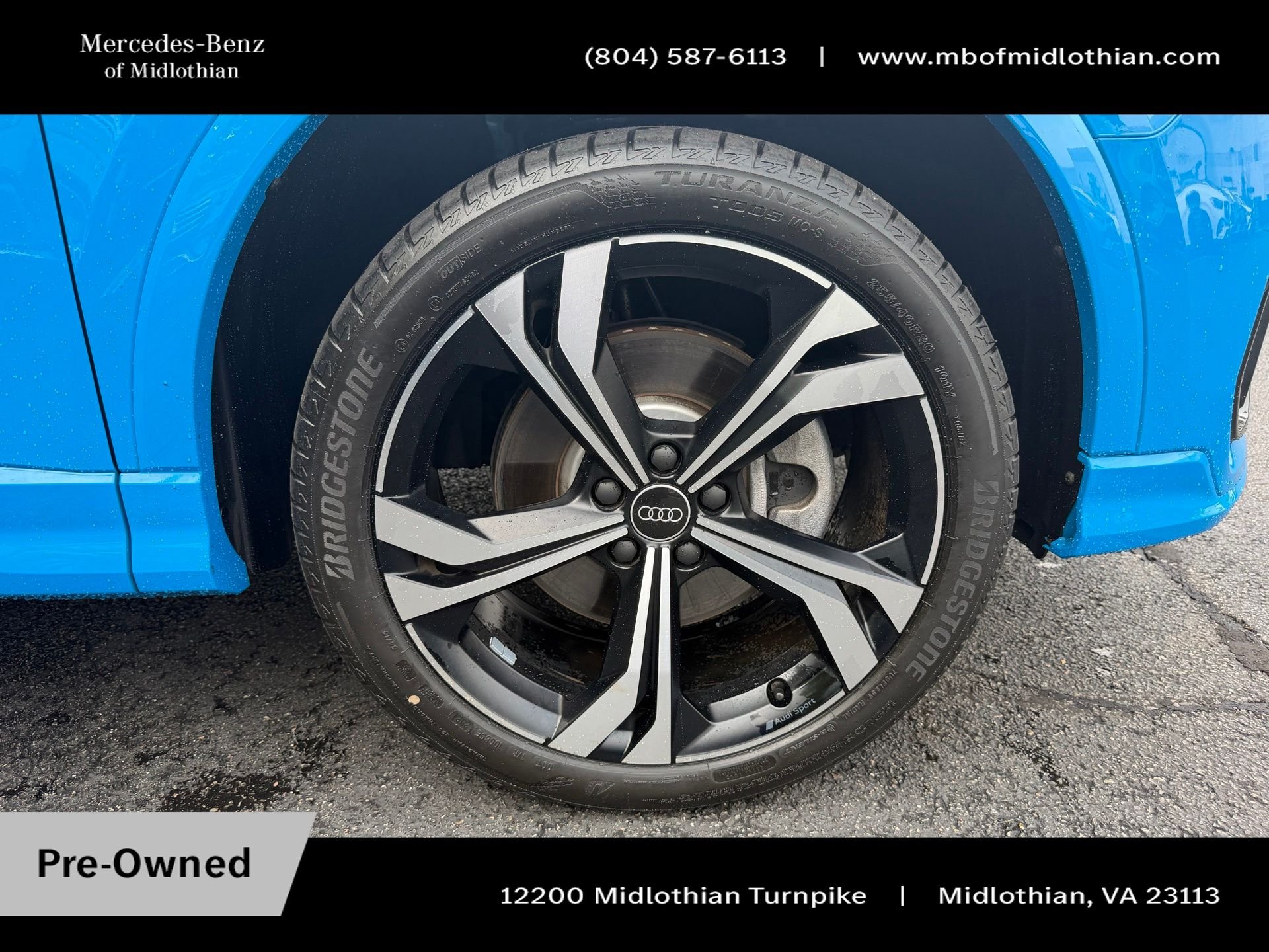Used 2023 Blue Audi Premium Plus image 33