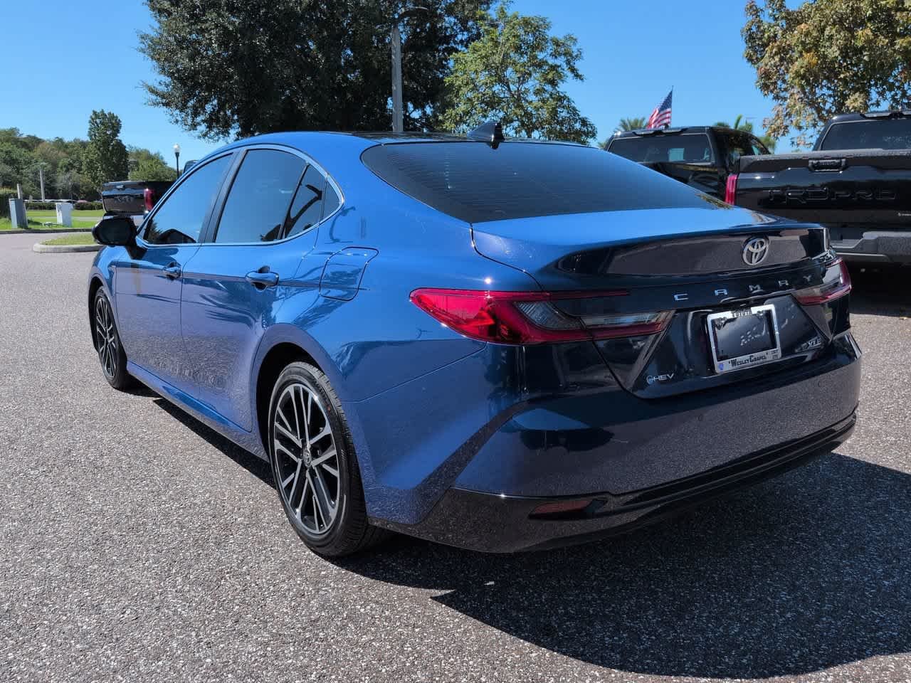Certified Used 2026 Reservoir Blue Toyota XLE image 4