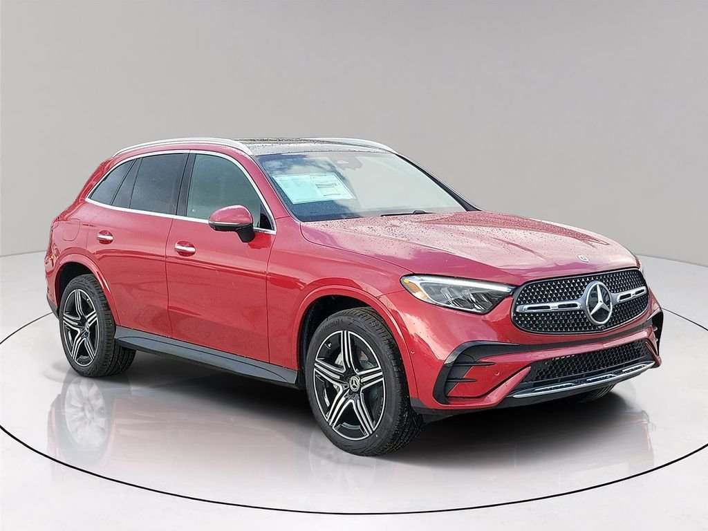 New 2026 Red Mercedes-Benz GLC 300 image 1