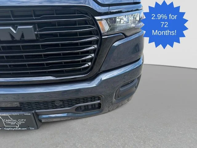 New 2026 Forged Blue Metallic Exterior Paint RAM Laramie image 13