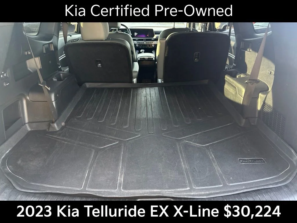Certified Used 2023 Green Kia EX X-Line image 17