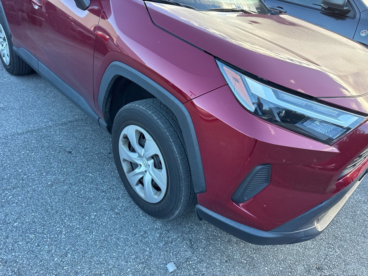 Used 2023 Red Toyota LE image 4