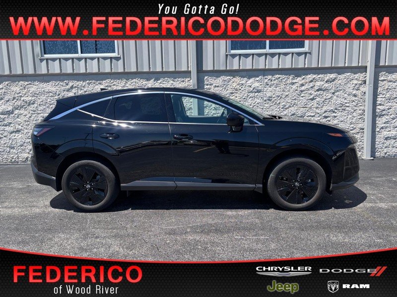 Used 2025 Super Black Nissan FWD SV image 1
