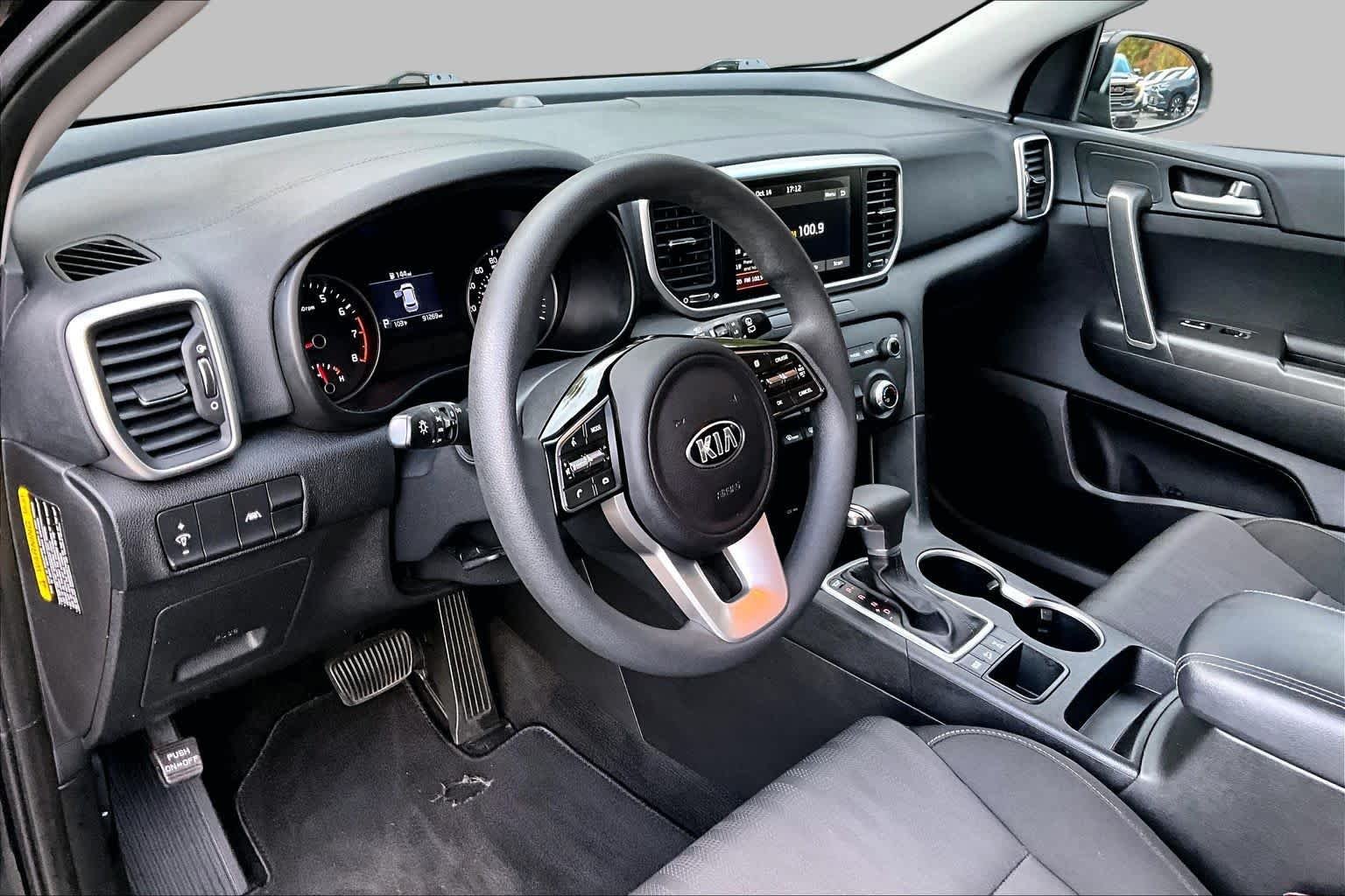 Used 2020 Black Cherry Pearl Kia LX image 16