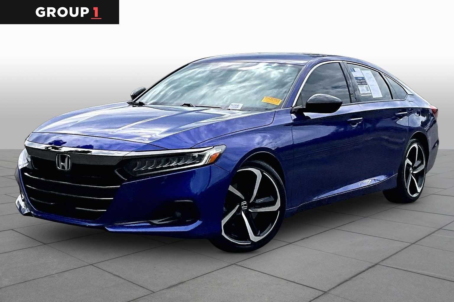 Still Night Pearl 2021 Honda Accord Sport FWD Sedan Front-Wheel Drive