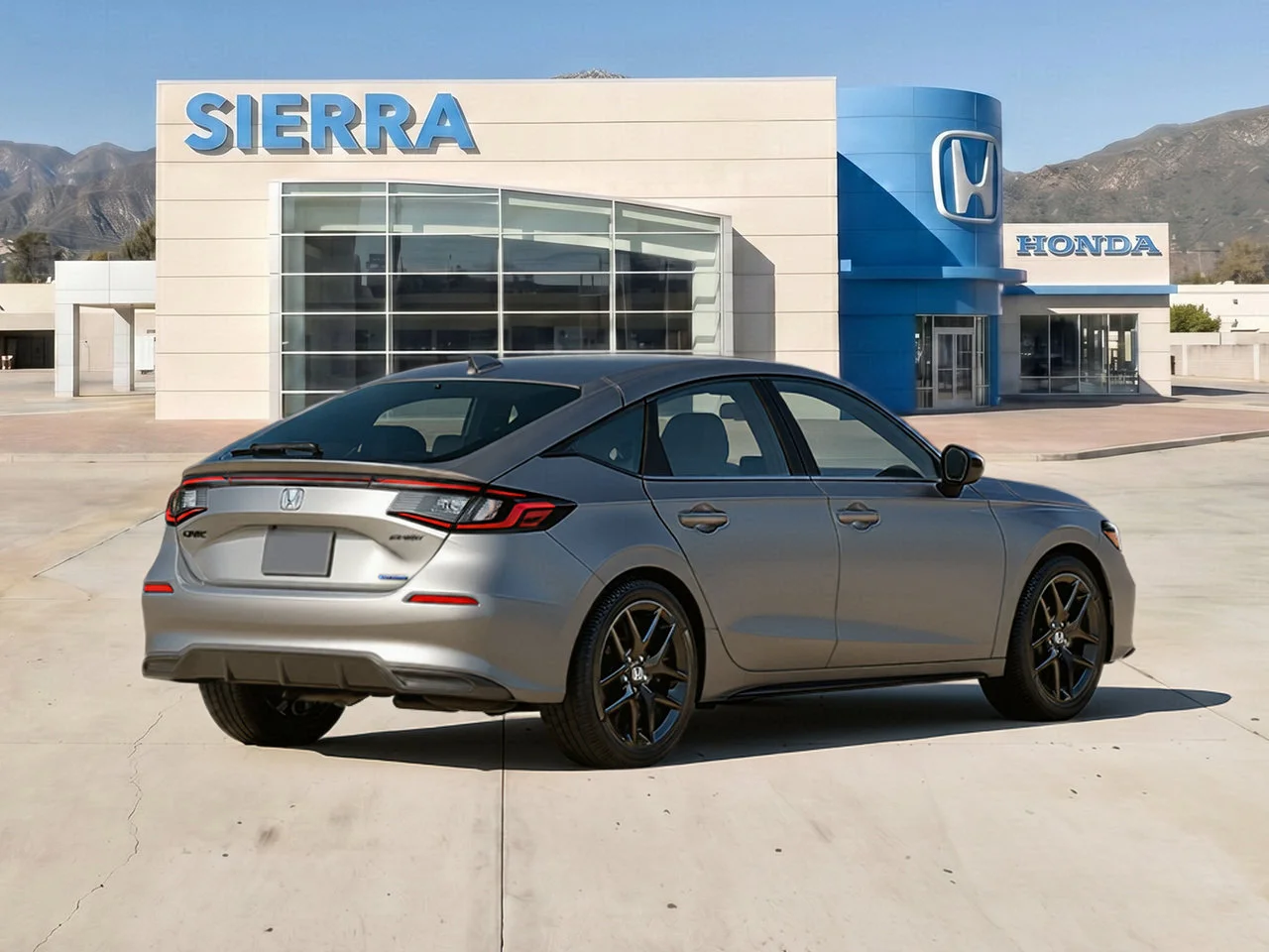 New 2026 Urban Gray Pearl Honda FWD Sport Hybrid image 3