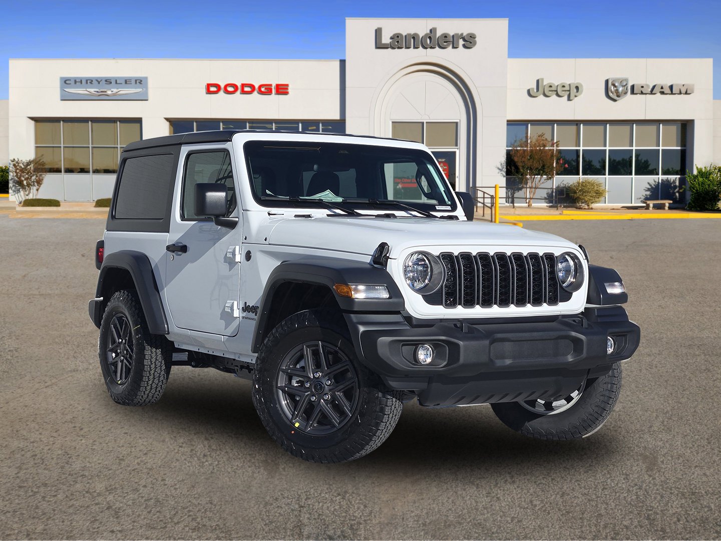 New 2026 Bright White Clearcoat Jeep Sport S image 1