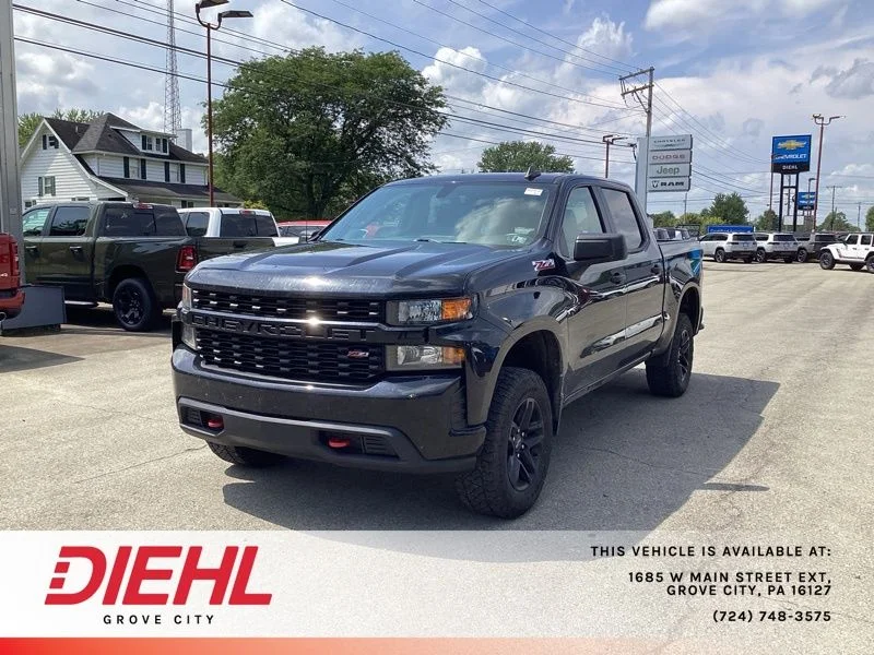 Used 2021 Black Chevrolet Custom Trail Boss image 3