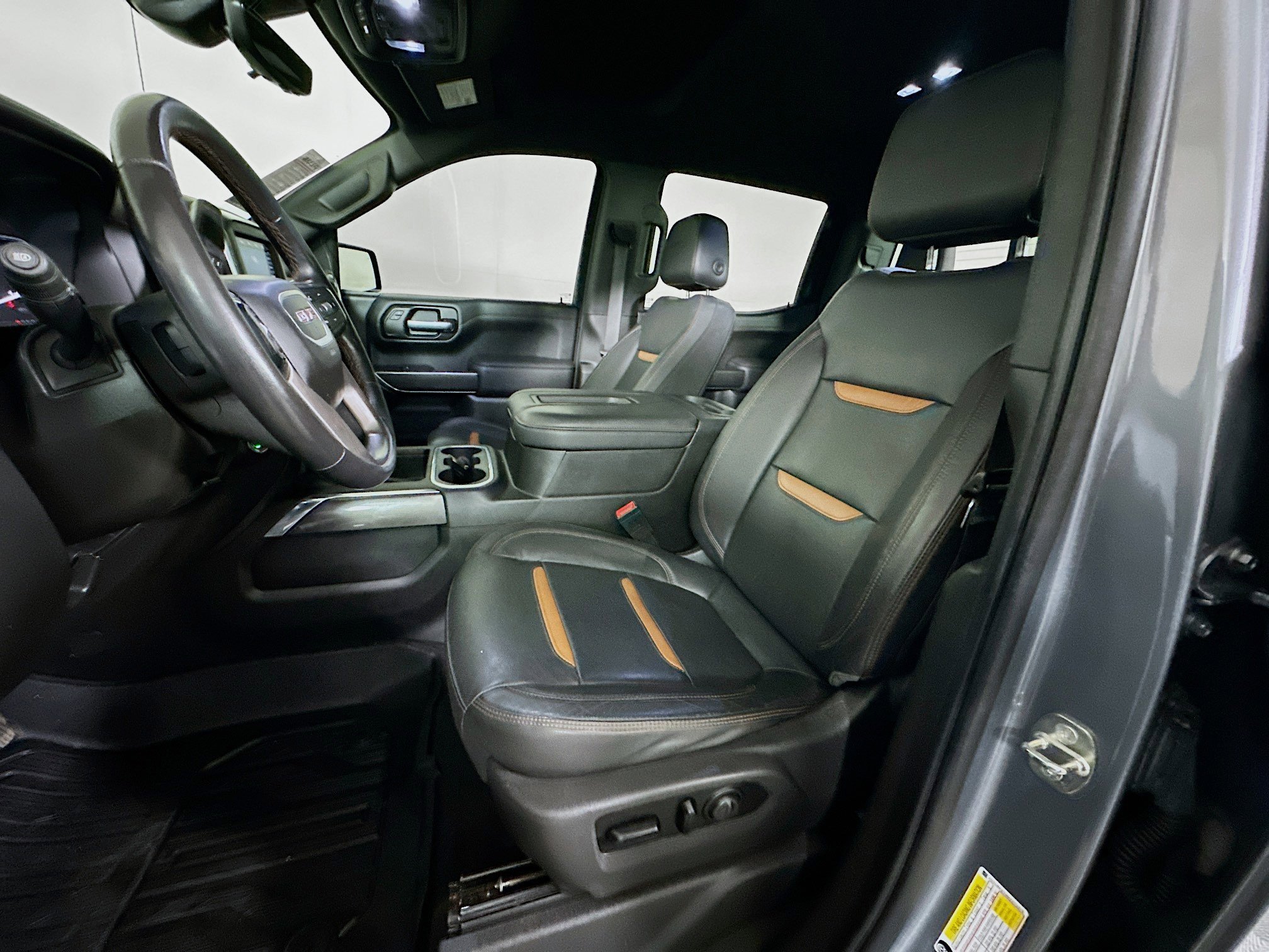 Used 2021 Satin Steel Metallic GMC AT4 image 12