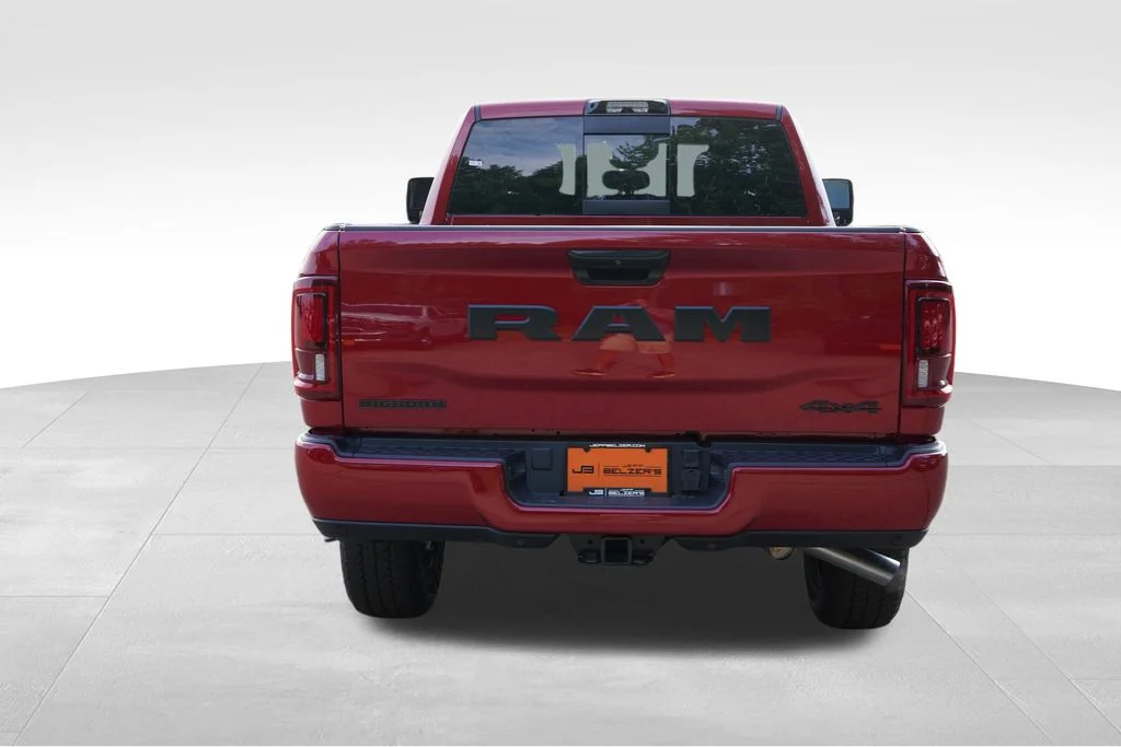 New 2027 Molten Red Pearl-Coat Exterior Paint RAM Big Horn image 4