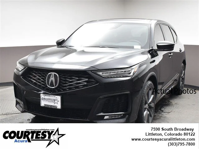 New 2026 Majestic Black Pearl Acura w/A-Spec Package image 1