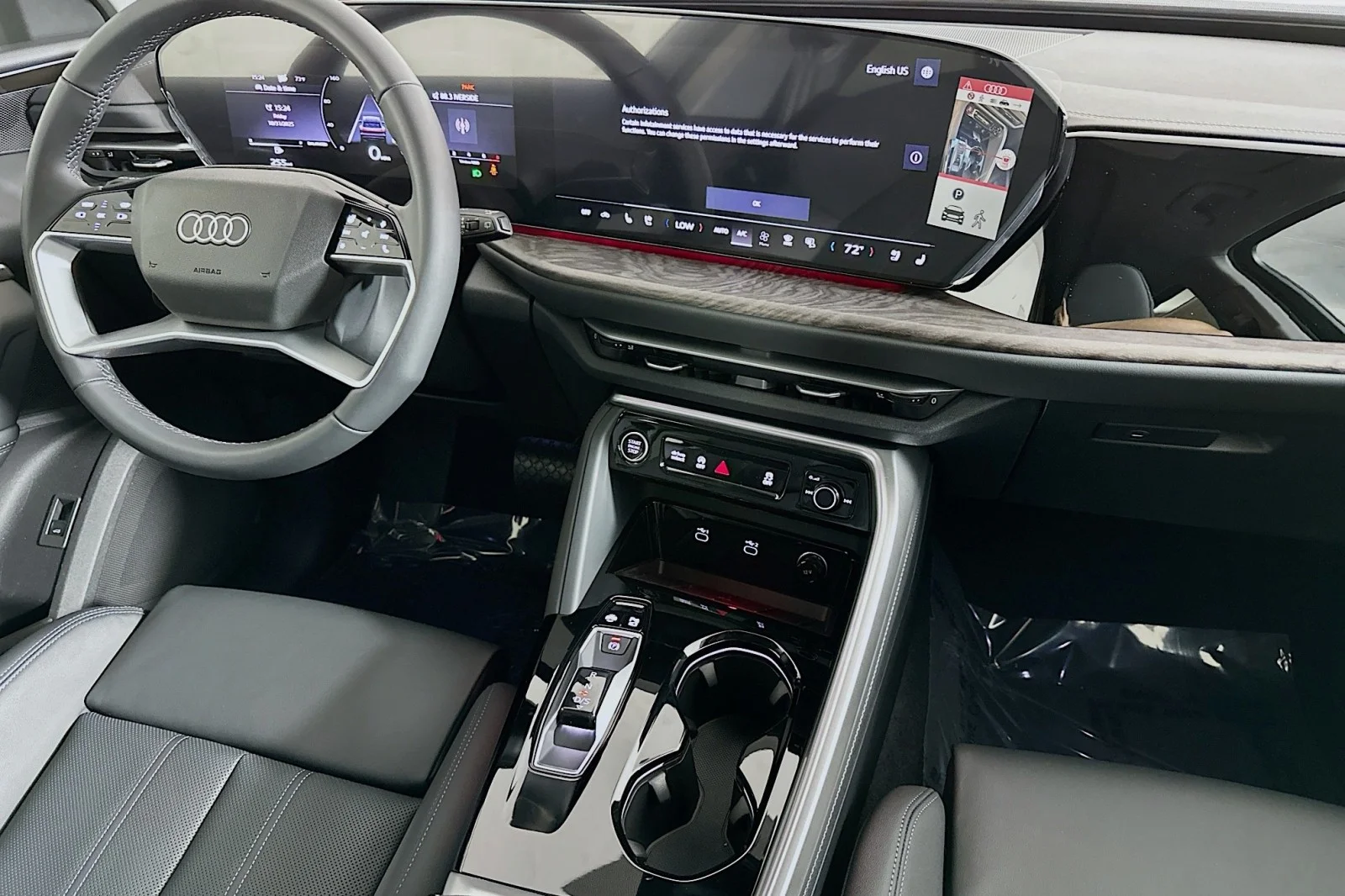 New 2025 Glacier White Metallic Audi Premium Plus image 6
