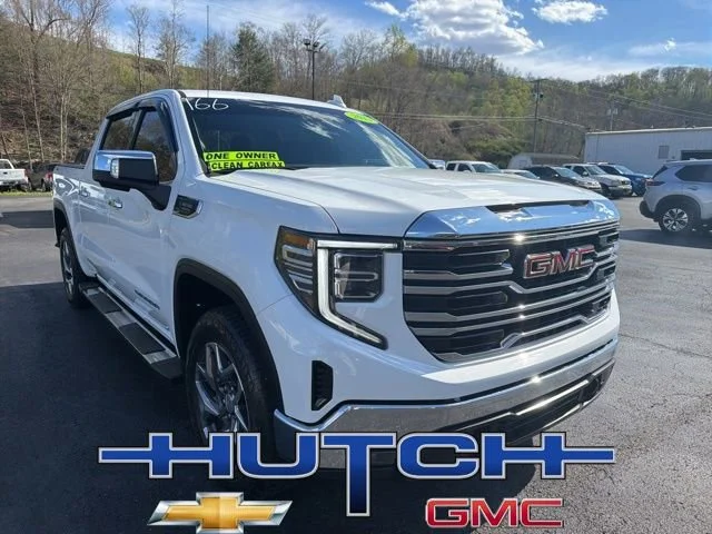 Used 2023 Summit White GMC SLT image 2