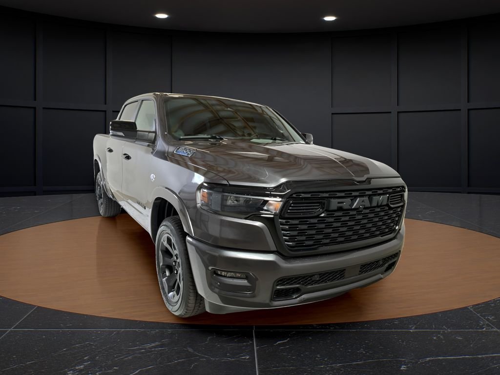 New 2026 Granite Crystal Metallic Clearcoat RAM Big Horn/Lone Star image 3