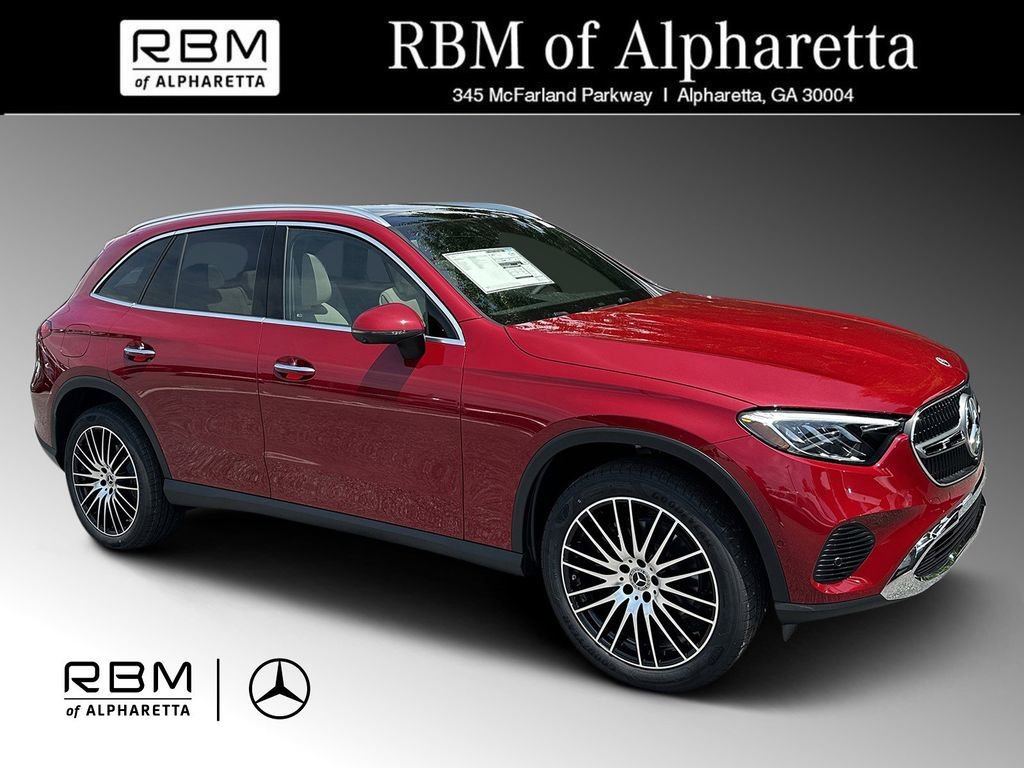 New 2026 MANUFAKTUR Patagonia Red Metallic Mercedes-Benz GLC 300 image 1