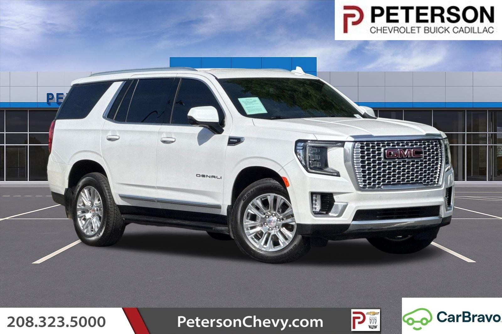 Used 2023 White GMC Denali image 1