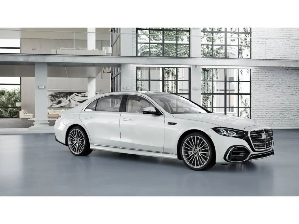 New 2027 White Mercedes-Benz S 580 image 44