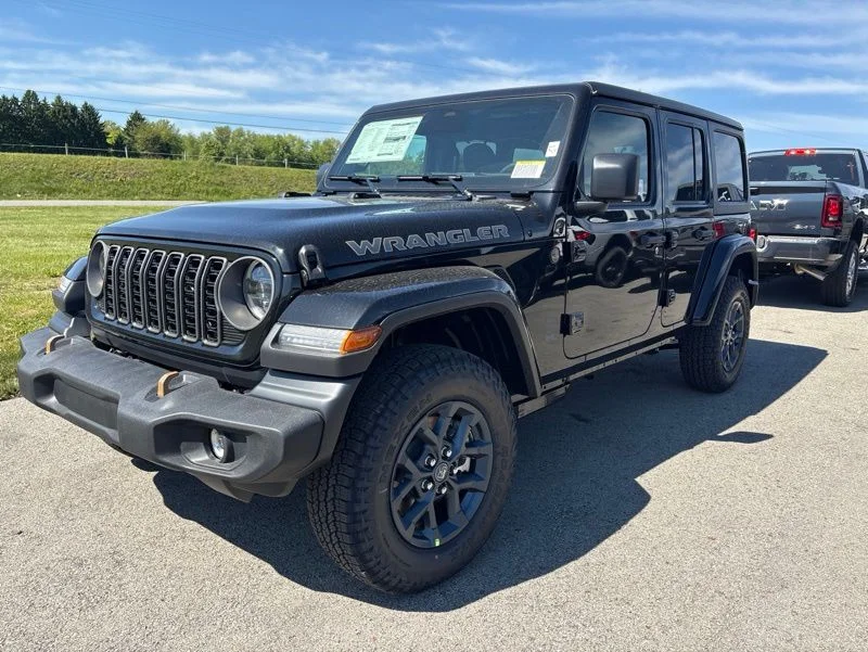 New 2026 Black Clear-Coat Exterior Paint Jeep 85th Anniversary Edition image 7
