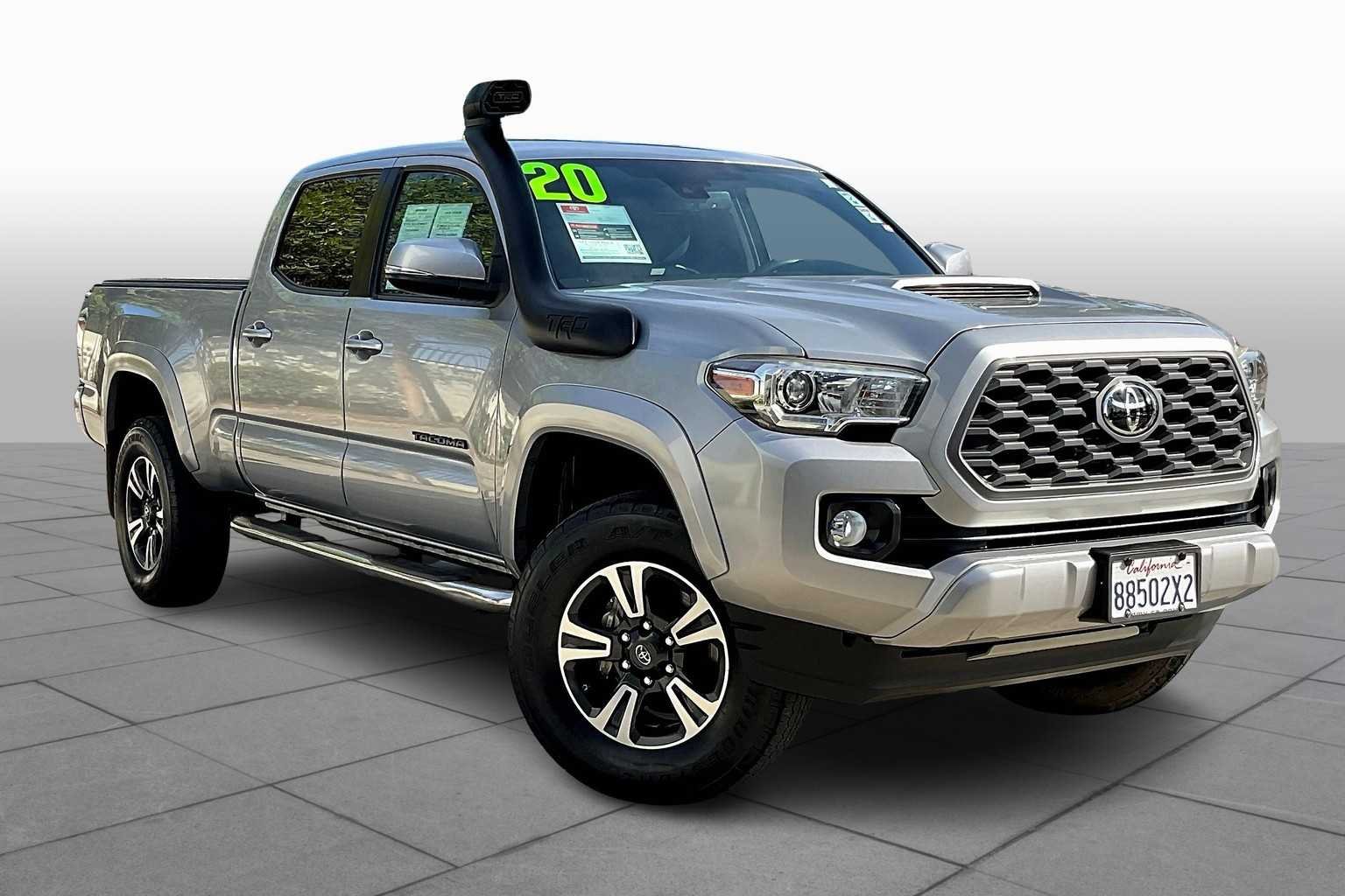 Used 2020 Silver Sky Metallic Toyota TRD Sport image 2
