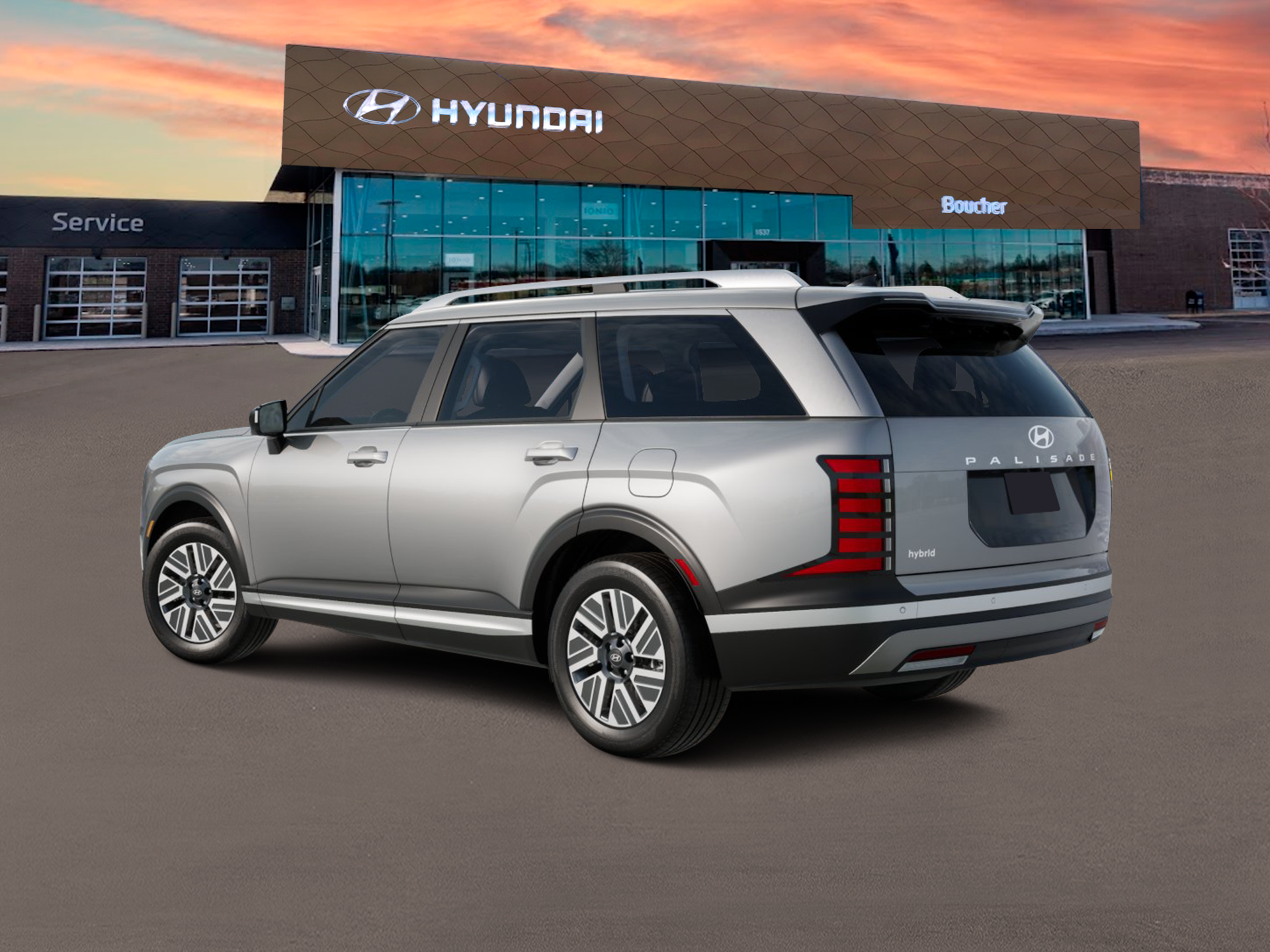 New 2026 Typhoon Silver Metallic Hyundai SEL 7P image 7