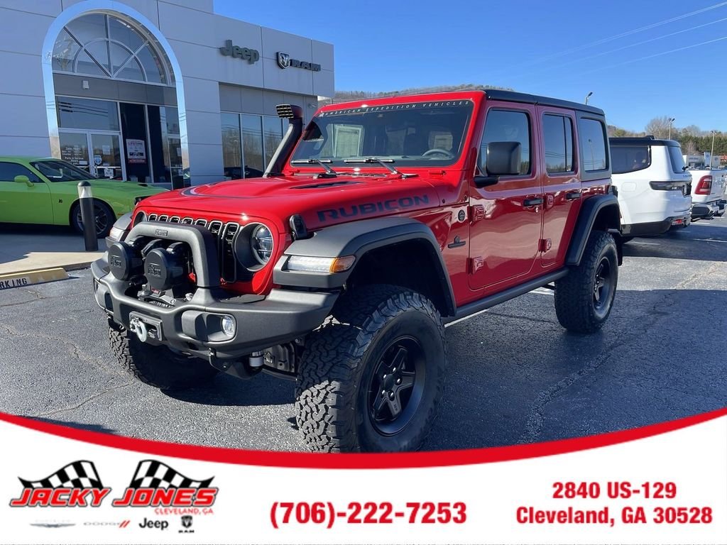 New 2024 Firecracker Red Clear-Coat Exterior Paint Jeep Rubicon image 1