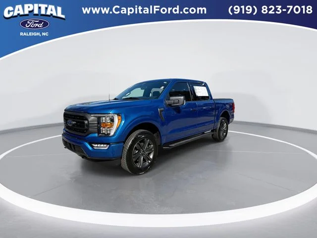 Used 2023 Blue Ford XLT image 4