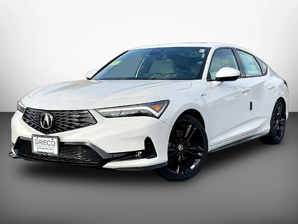 New 2026 Platinum White Pearl Acura FWD A-Spec image 2