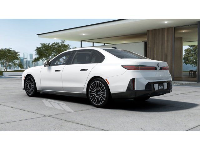 New 2027 Mineral White Metallic BMW 740 image 2