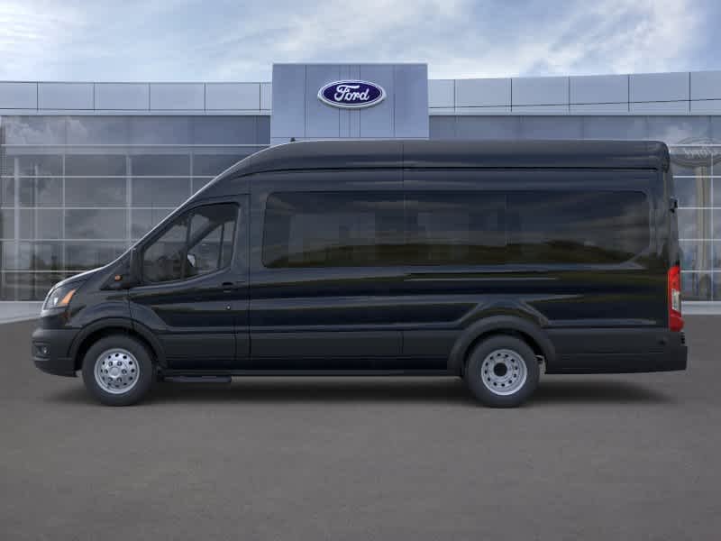 New 2026 Agate Black Metallic Ford Passenger Van XL image 3