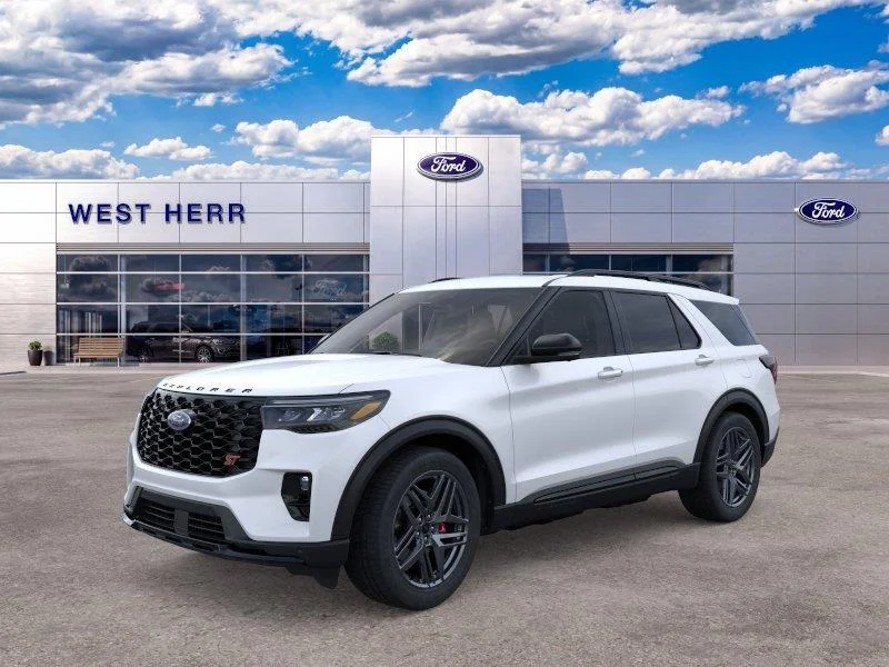 New 2026 Star White Metallic Tri-Coat Ford ST image 2