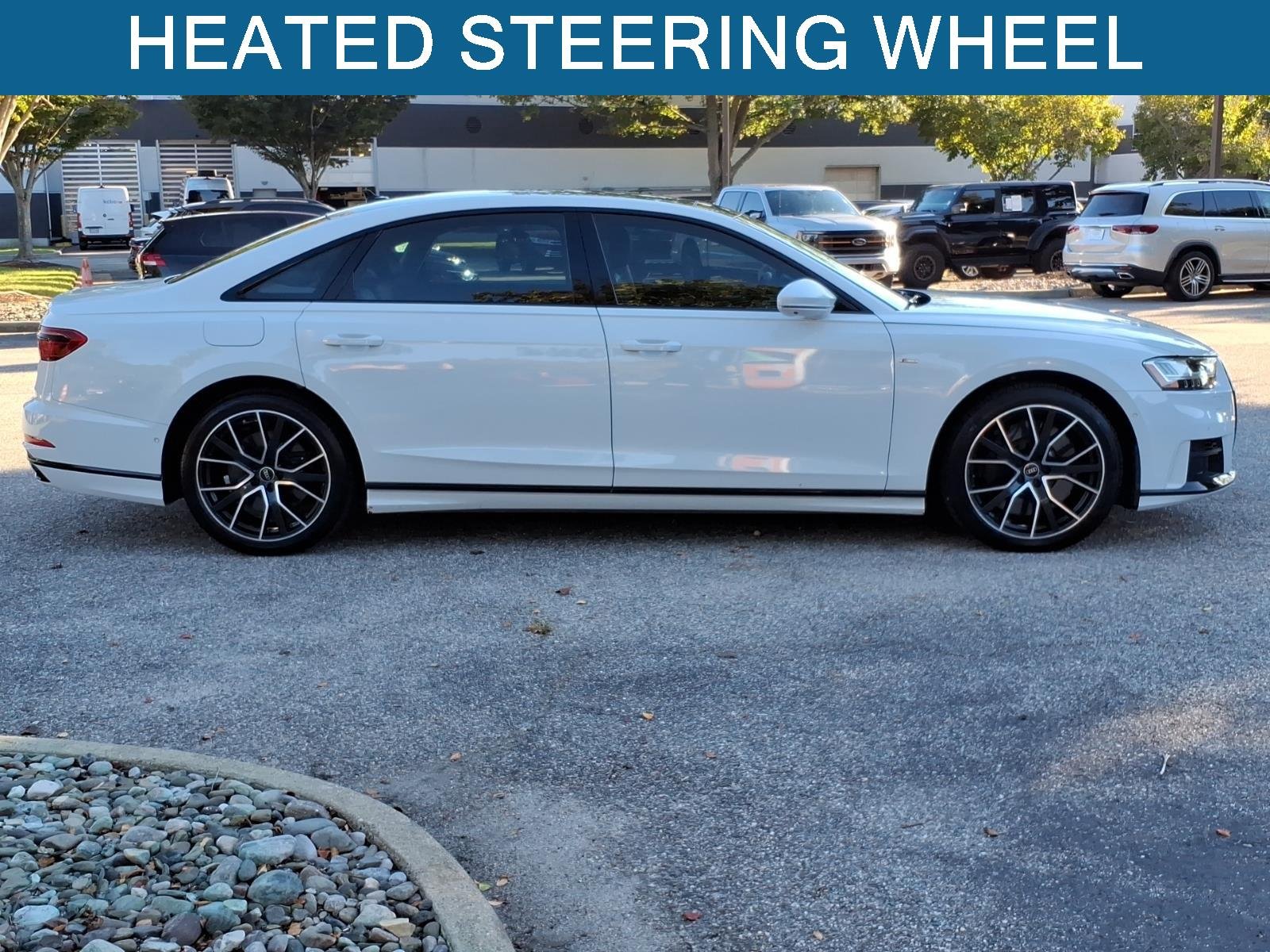 Used 2021 Glacier White Metallic Audi  image 7