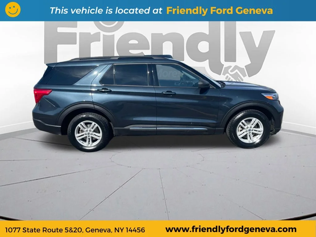 Used 2024 Stone Blue Metallic Ford XLT image 4