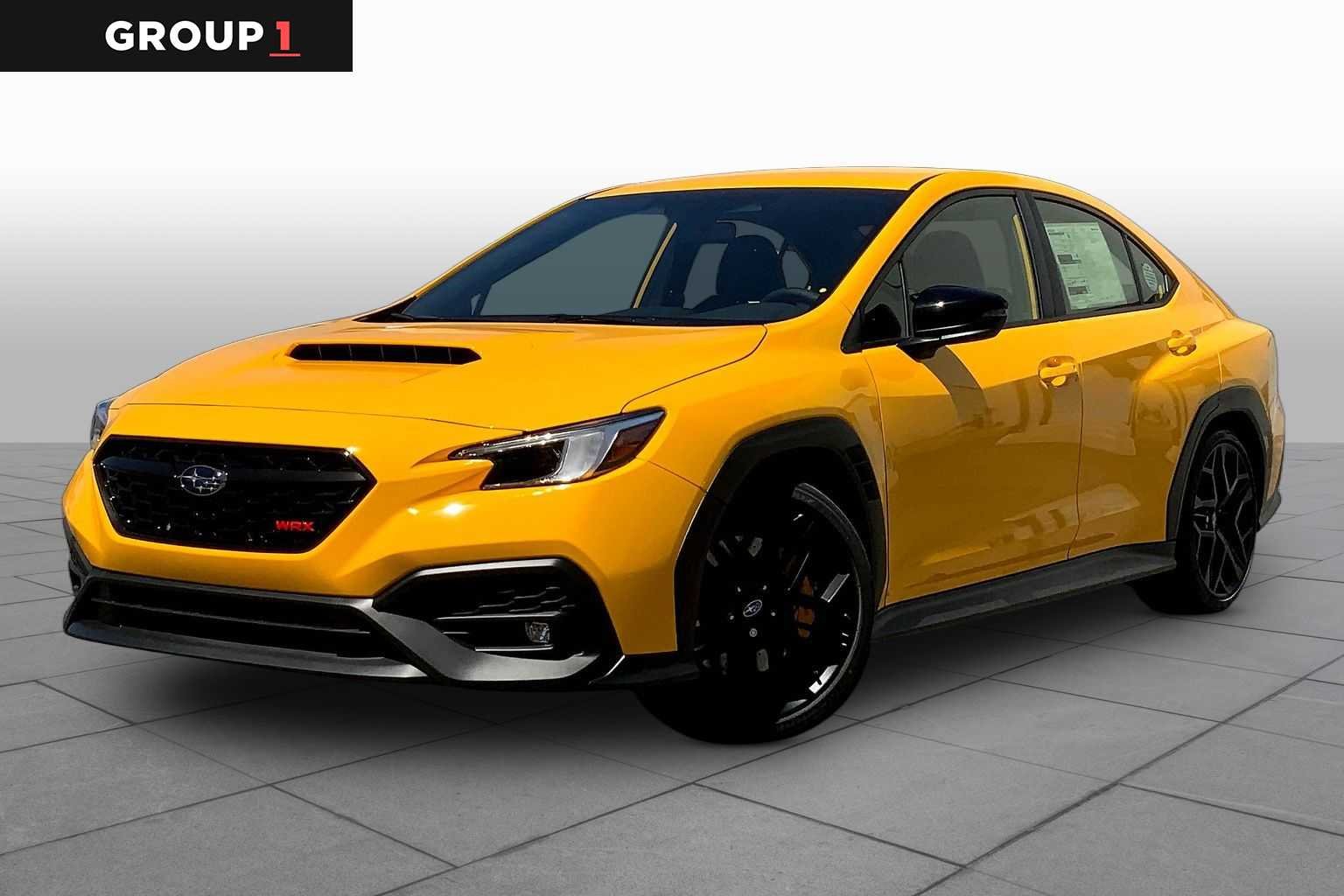 SUNRISE YELLOW 2026 Subaru WRX tS AWD Sedan All-Wheel Drive