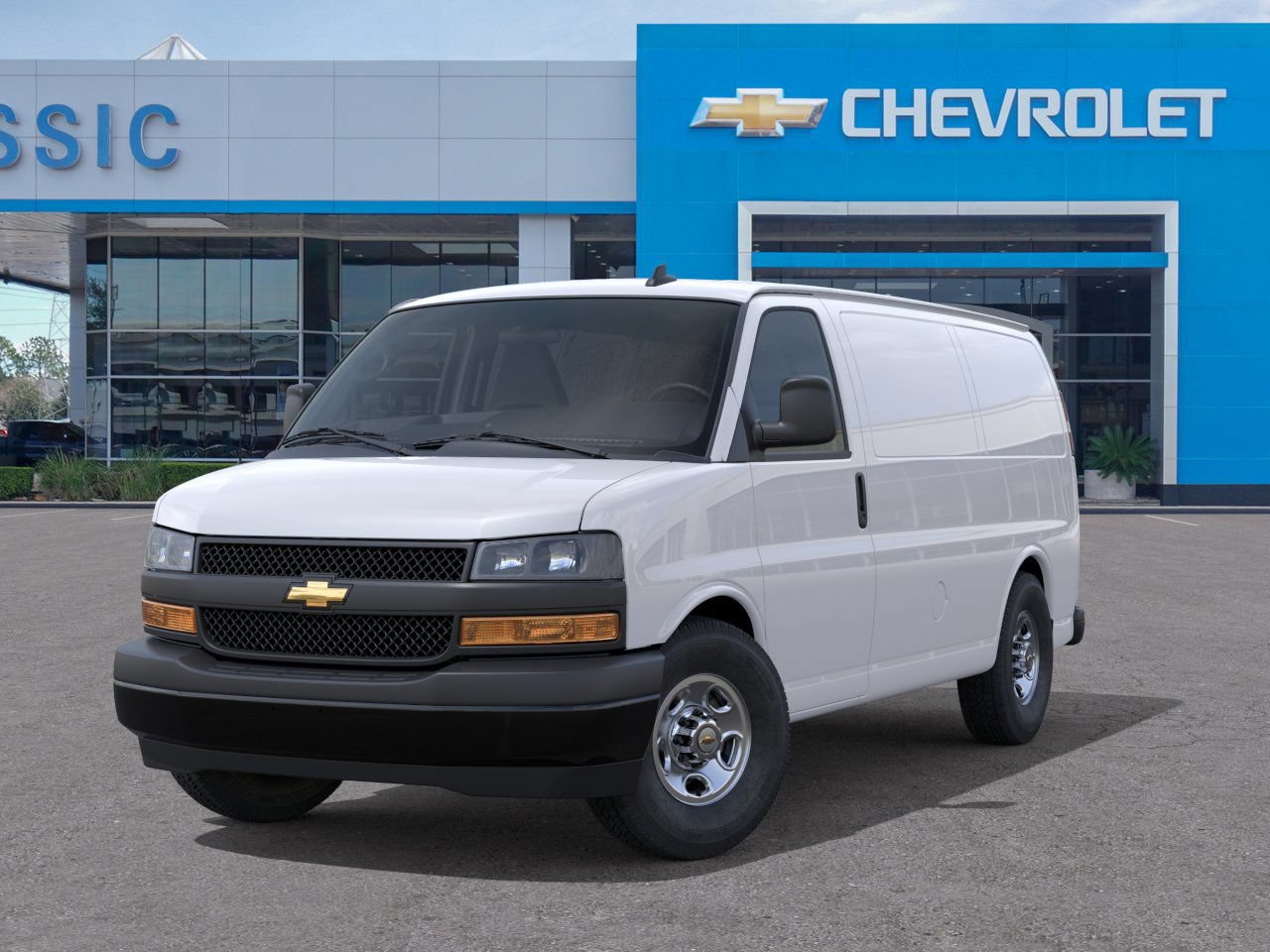 2025 Chevrolet Express Cargo WT White at Classic Elite Chevrolet Hwy 6