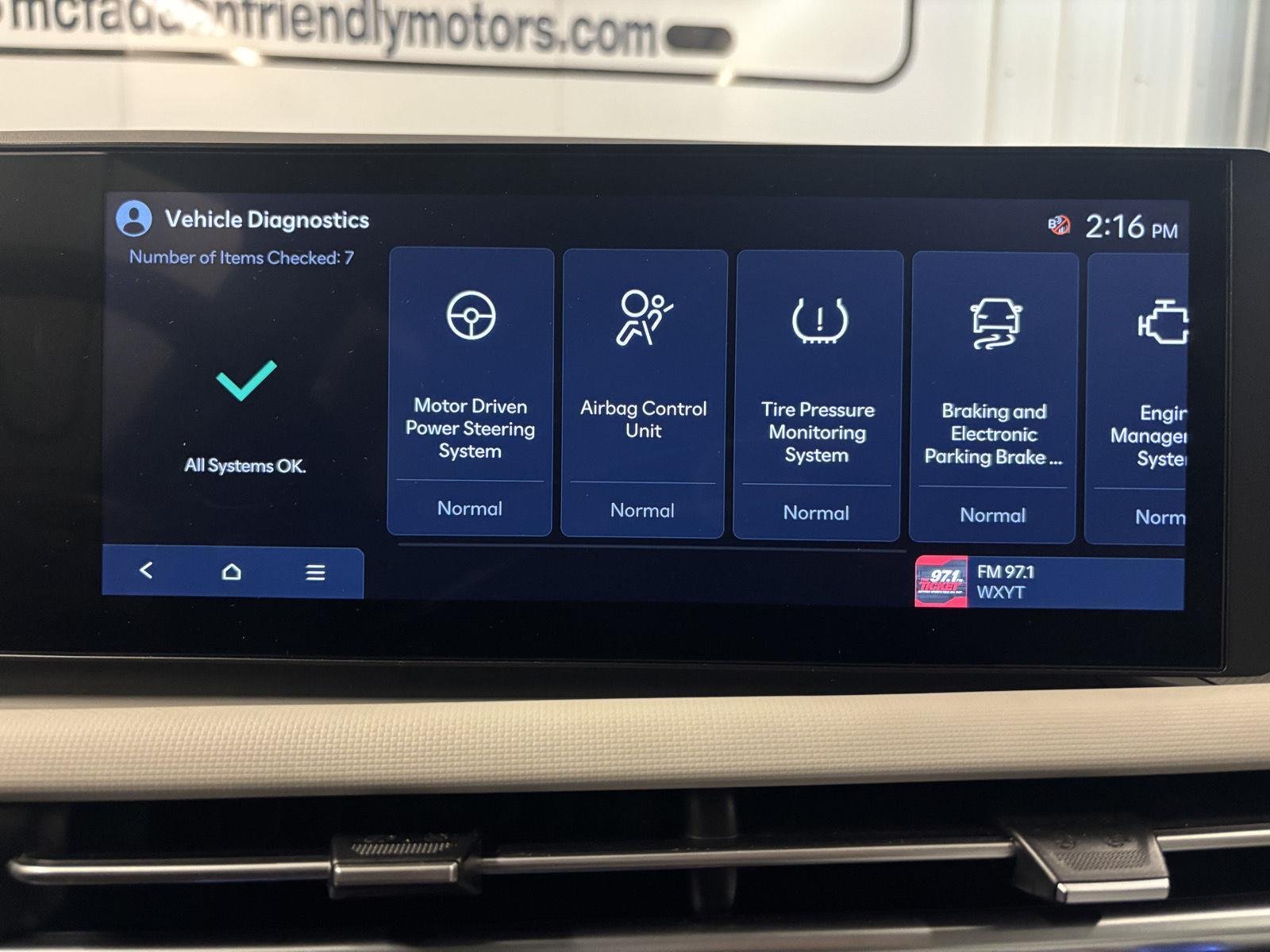 Used 2025 Atlantis Blue Hyundai SEL image 21