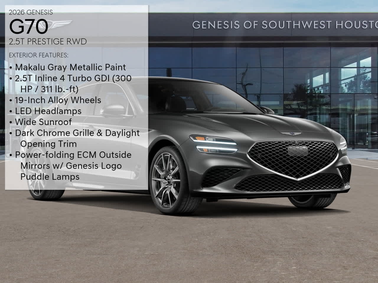 New 2026 Makalu Gray Genesis 2.5T PRESTIGE image 3